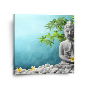 Sablio Obraz Buddha - 110x110 cm