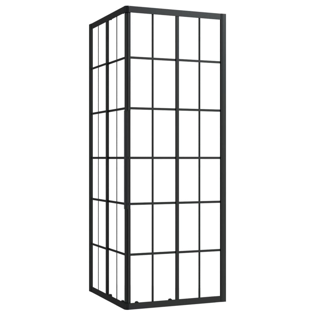 vidaXL Shower Cabin ESG 31.5"x31.5"x70.9"