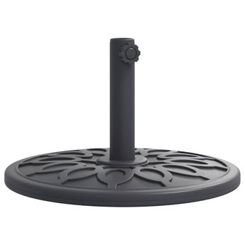vidaXL Parasol Base for Ã1.5"/1.9" Poles 26.5 lb Round