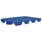 vidaXL Replacement Canopy for Garden Swing Blue 150/130x105/70 cm