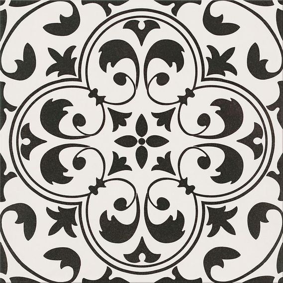 Gresova tile Patchwork Naomi Black 29.8/29.8