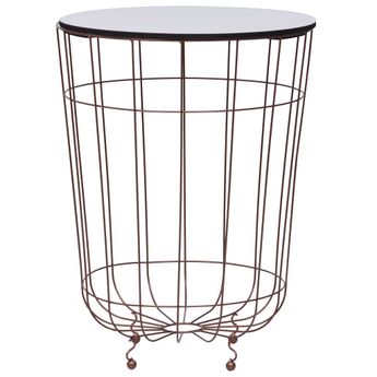 vidaXL Coffee Table Gold Ø 40 cm