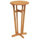 vidaXL Patio Bar Table Ã23.6"x41.3" Solid Wood Acacia