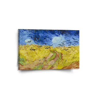 Sablio Obraz Pšeničné pole s vránami - Vincent van Gogh - 60x40 cm