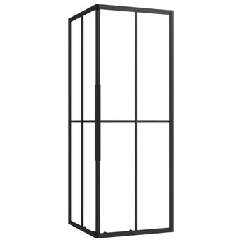 vidaXL Shower Cabin ESG 31.5"x31.5"x70.9"