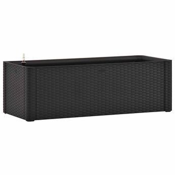 vidaXL Garden Raised Bed with Self Watering System Anthracite 39.4"x16.9"x13"