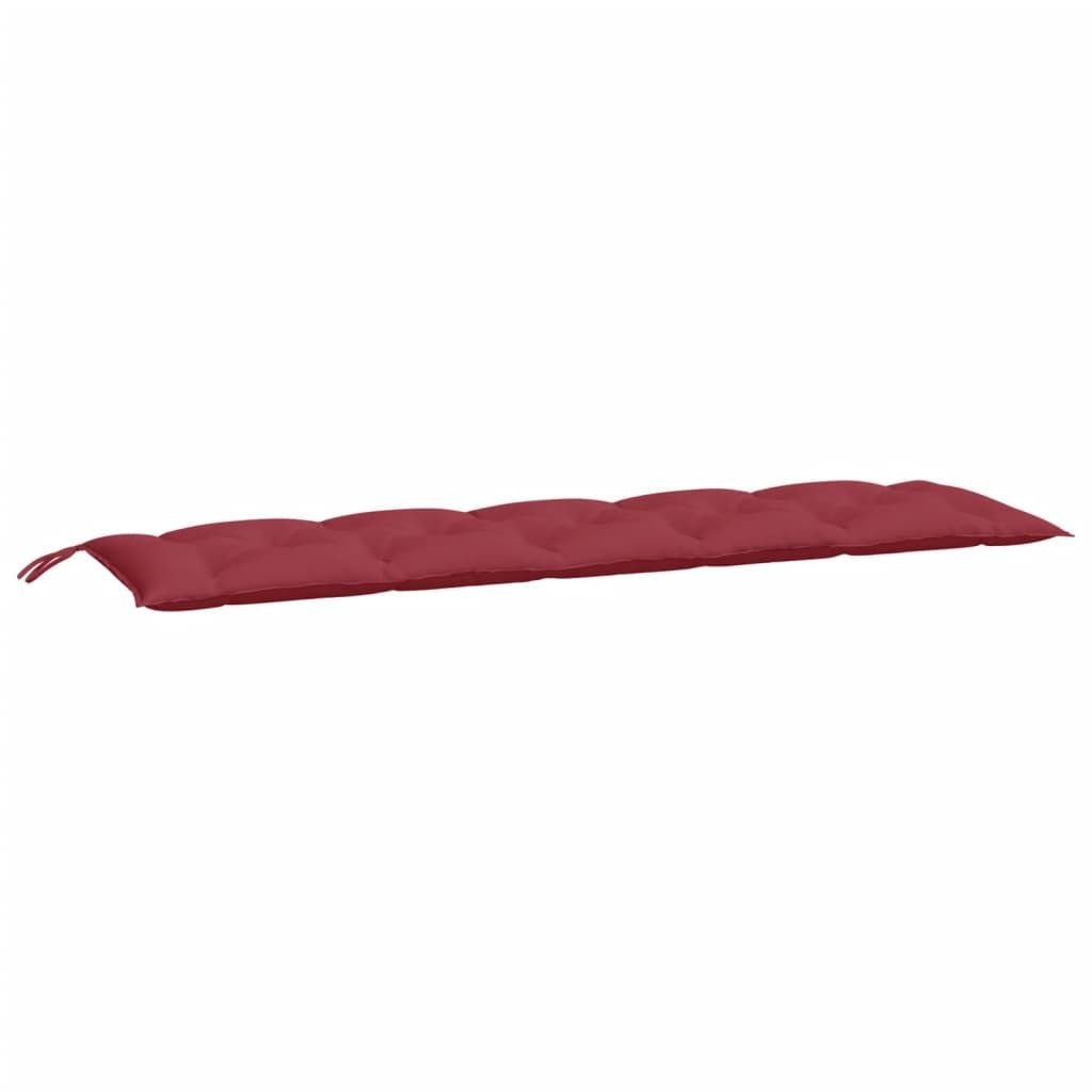 vidaXL Garden Bench Cushion Wine Red 70.9"x19.7"x2.8" Oxford Fabric