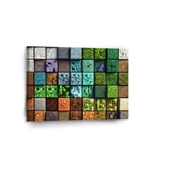 Sablio Obraz Blocks Abstract - 90x60 cm