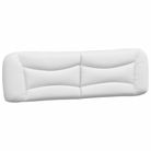 vidaXL Headboard Cushion "Hvar" White 72" Faux Leather