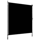 vidaXL Outdoor Roller Blind 200x270 cm Anthracite