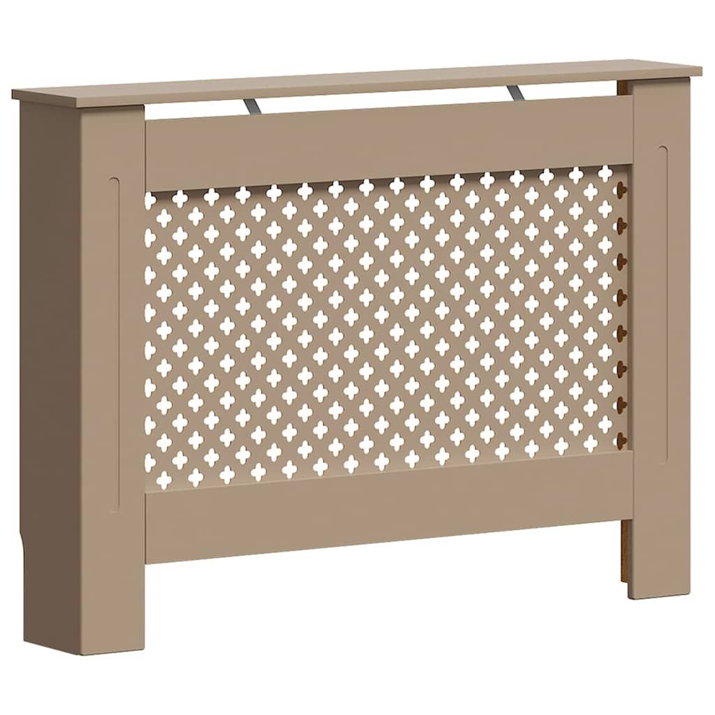 vidaXL Radiator Cover 44.1"x7.5"x32.1" MDF