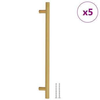 vidaXL Cabinet Handles 5 pcs Gold 224 mm Stainless Steel