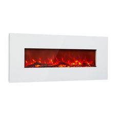 Klarstein Lausanne Long, electric fireplace, 1600 W, 2 heating levels, 128 cm