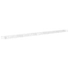 vidaXL Gabion Raised Bed Galvanized Steel 177.2"x11.8"x3.9"