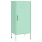 vidaXL Storage Cabinet Mint 16.7"x13.8"x40" Steel