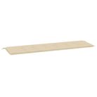vidaXL Garden Bench Cushion Beige 180x50x3 cm Oxford Fabric