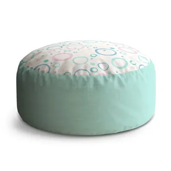 Sablio Taburet Circle Bublifuk: 38x48 cm