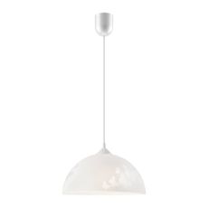 White children's lamp with glass shade ø 30 cm Mariposa - LAMKUR