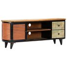 vidaXL TV Stand 47.2"x11.8"x17.7" Solid Wood Reclaimed