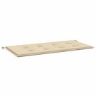 vidaXL Garden Bench Cushion Beige 100x50x4 cm Oxford Fabric
