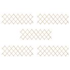 vidaXL Trellis Fences 5 pcs Firwood 70.9"x23.6"