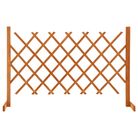 vidaXL Garden Trellis Fence Orange 47.2"x35.4" Solid Firwood