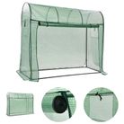 vidaXL Greenhouse with Zippered Door 200x80x170 cm