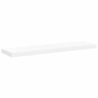 vidaXL Floating Wall Shelf White 35.4"x9.3"x1.5" MDF