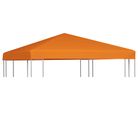 vidaXL Gazebo Top Cover 1 oz/ftÂ² 9.8'x9.8' Orange
