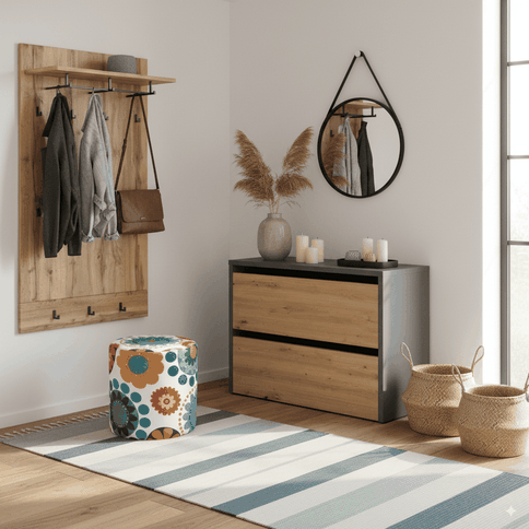 Design hall: Modern and practical