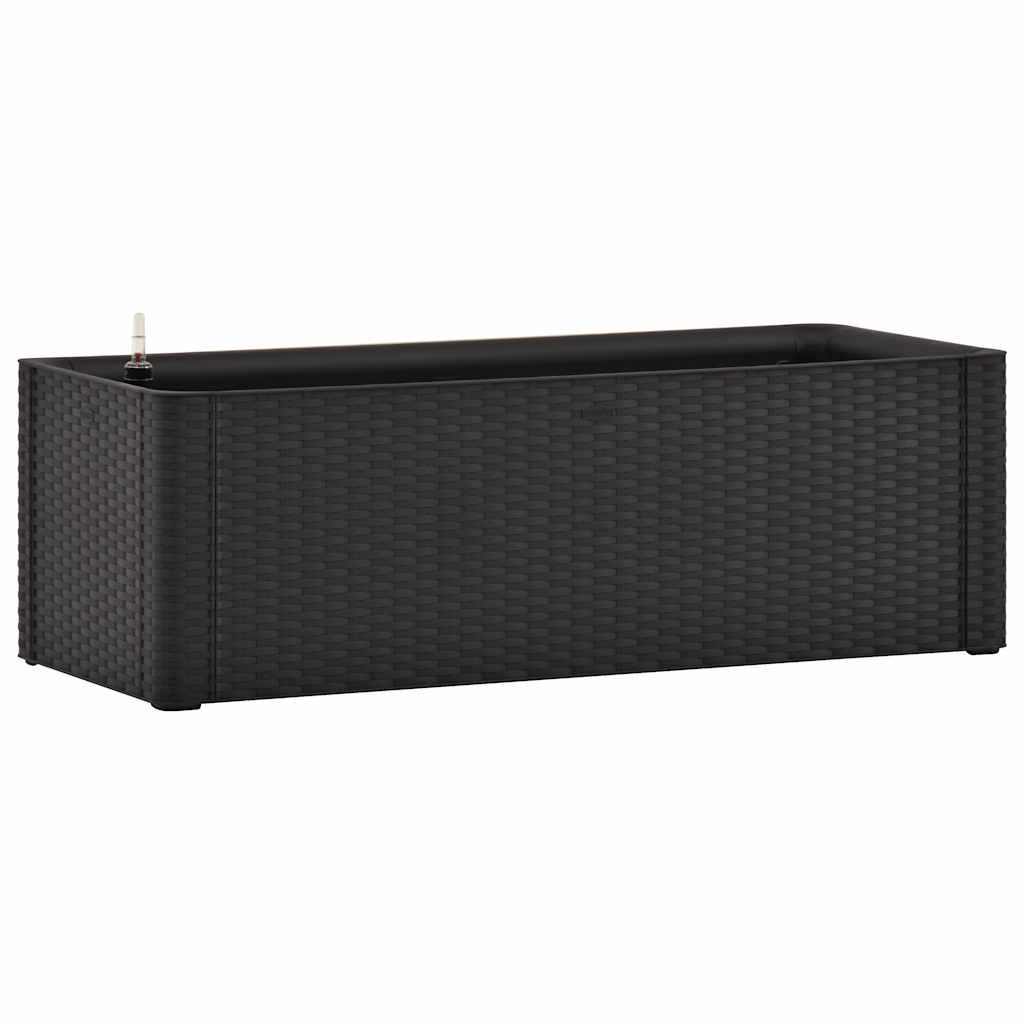 vidaXL Garden Raised Bed with Self Watering System Anthracite 39.4"x16.9"x13"