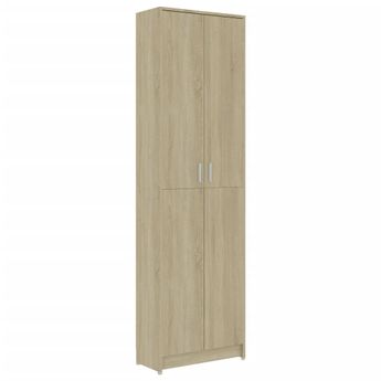 vidaXL Hallway Wardrobe Sonoma Oak 55x25x189 cm Engineered Wood