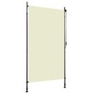 vidaXL Outdoor Roller Blind 47.2"x106.3" Cream