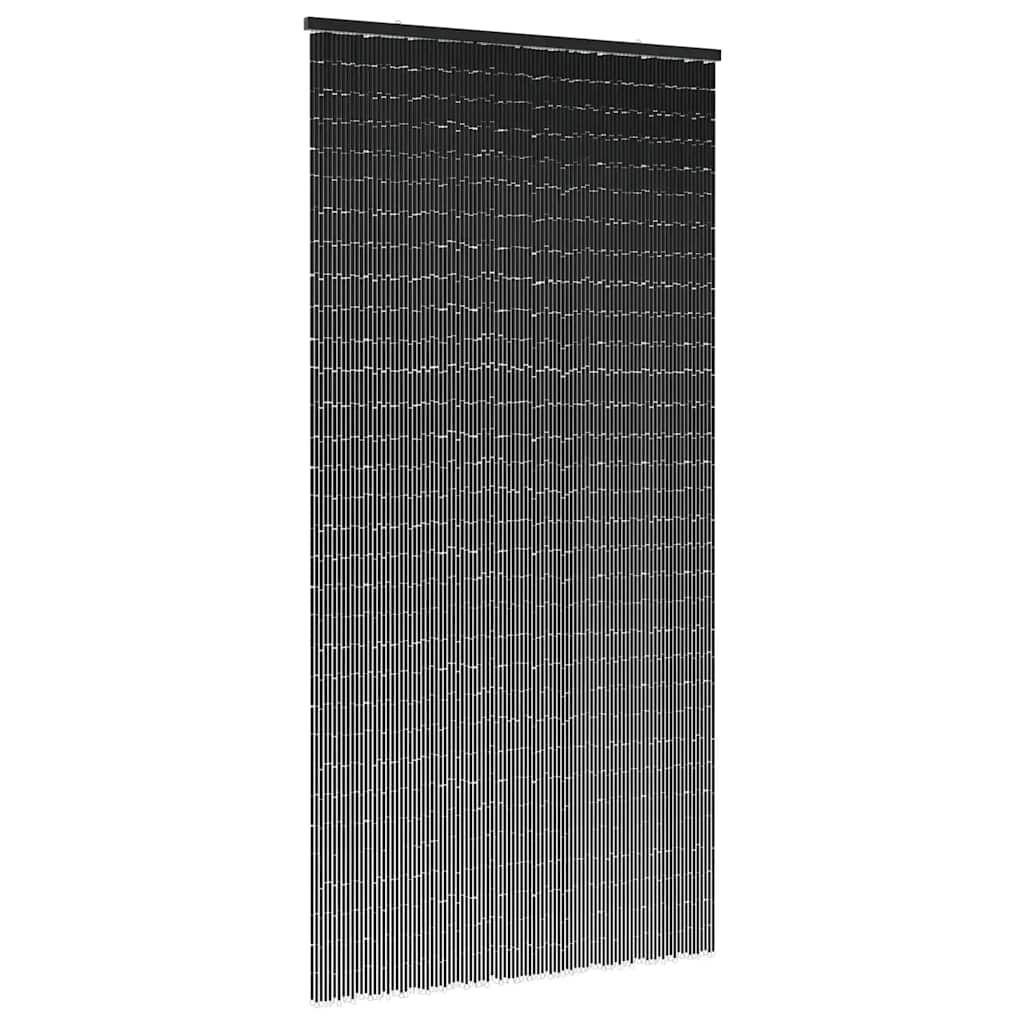 vidaXL Insect Door Curtain Dark Gray 35.4"x86.6" Bamboo