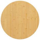 vidaXL Table Top Ø70x4 cm Bamboo