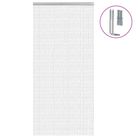 vidaXL Chain Door Fly Screen 39.4x78.7" Aluminium
