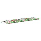 vidaXL Garden Bench Cushion Multicolour 200x50x7 cm Fabric