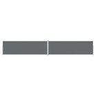 vidaXL Retractable Side Awning Anthracite 78.7"x472.4"