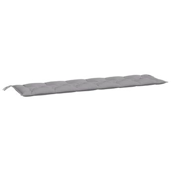 vidaXL Garden Bench Cushion Gray 78.7"x19.7"x2.8" Oxford Fabric