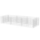 vidaXL Gabion Raised Bed Steel 106.3"x35.4"x19.7"