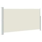 vidaXL Patio Terrace Side Awning 63"x118" Cream Color