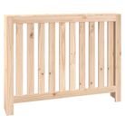 vidaXL Radiator Cover 108.5x19x84 cm Solid Wood Pine