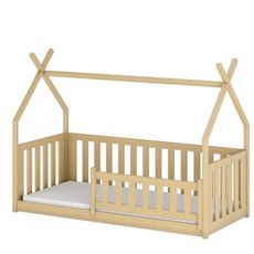 Bed Cottage Bodzio 80x160 pine