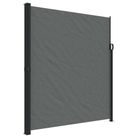 vidaXL Retractable Side Awning Anthracite 86.6"x236.2"