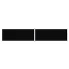 vidaXL Retractable Side Awning Black 78.7"x393.7"