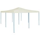 vidaXL Folding Gazebo 16.4'x16.4' Cream