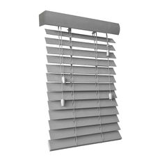 PVC blinds 90X230 gray