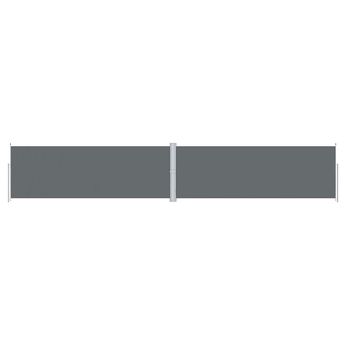 vidaXL Retractable Side Awning Anthracite 70.9"x393.7"