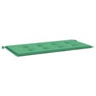 vidaXL Garden Bench Cushion Green 100x50x3 cm Oxford Fabric