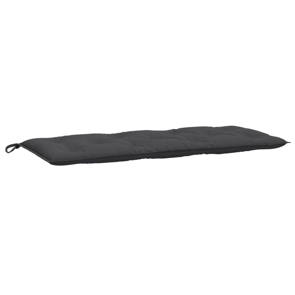 vidaXL Garden Bench Cushion Melange Anthracite 47.2"x19.7"x2.8" Fabric